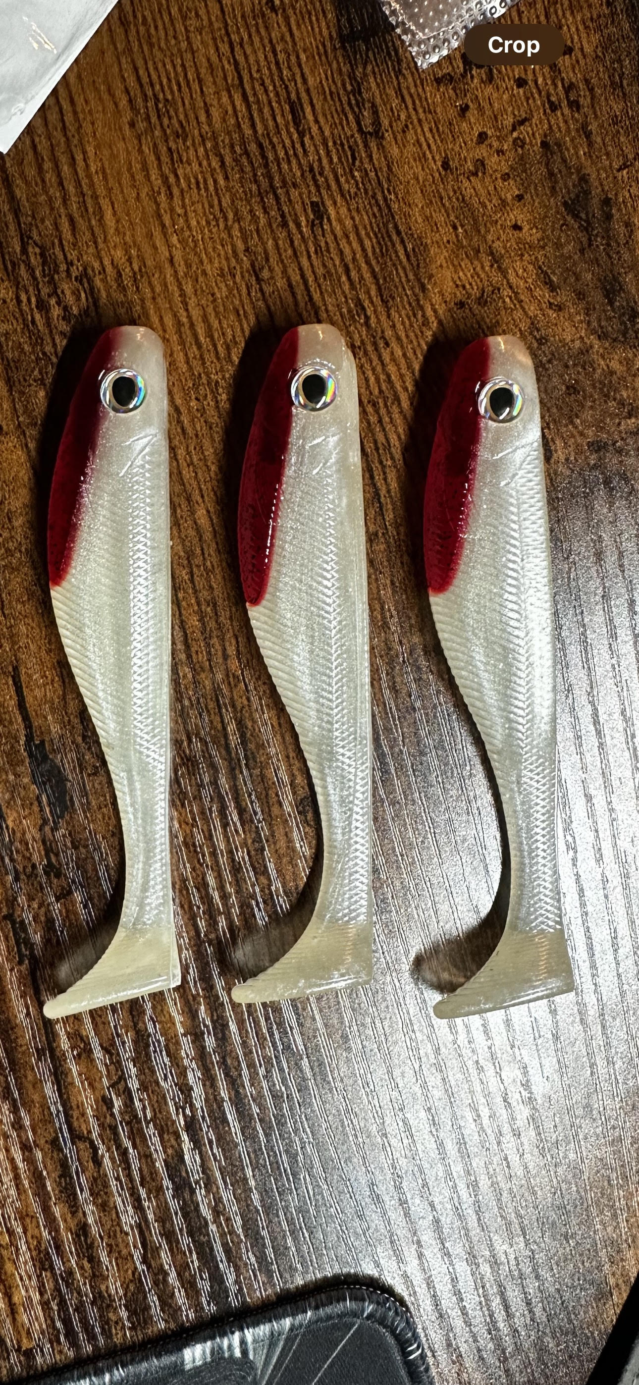 5" Hand Poured Paddle Tails (5)